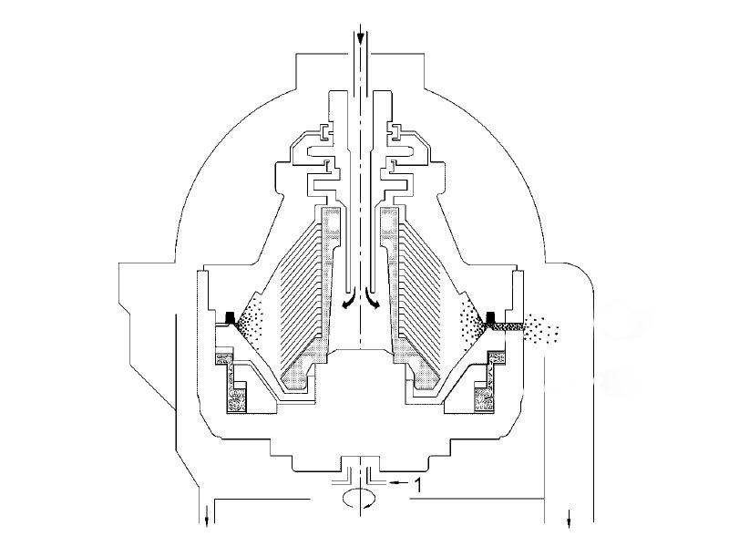 Prerequisite for centrifugal separation by centrifuge