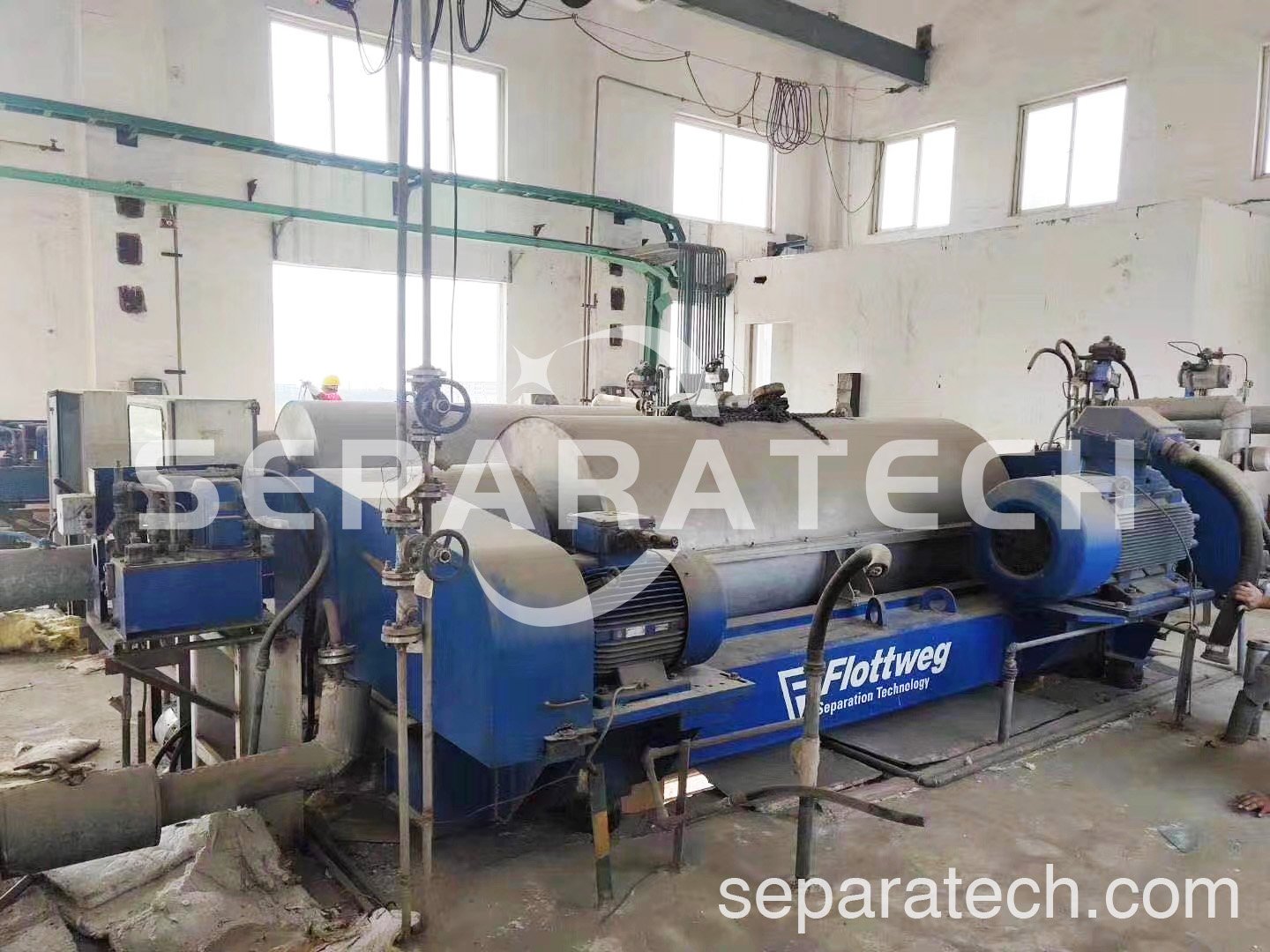 Used Flottweg Decanter Centrifuge Z923/451 USED CENTRIFUGE SEPARATECH