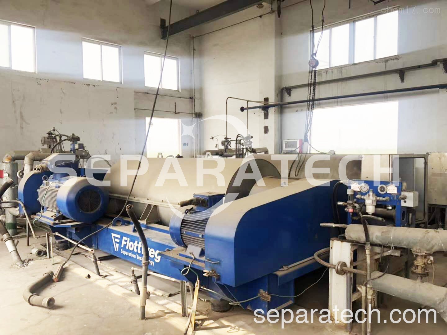 Used Flottweg Decanter Centrifuge Z923/451 USED CENTRIFUGE SEPARATECH