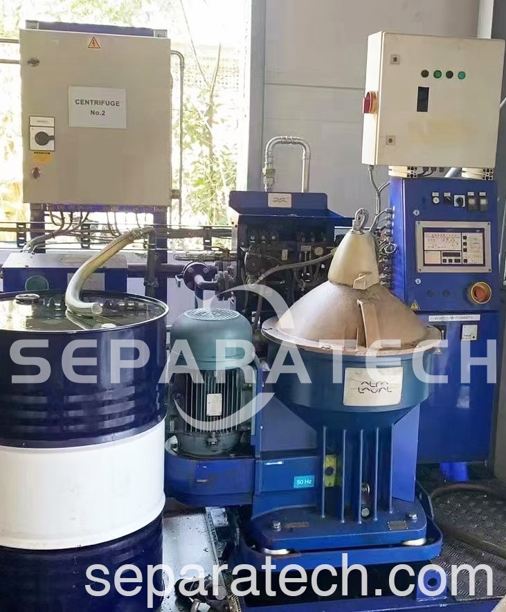 Used Alfa Laval Self-cleaning Disc Separator S841