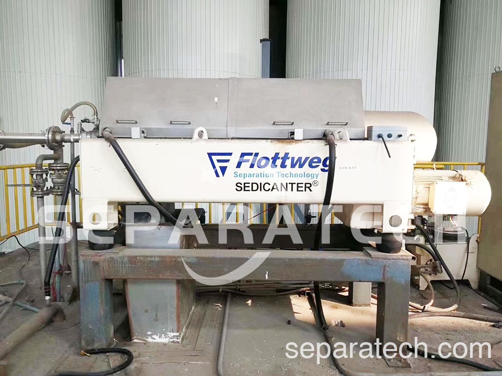 Used Flottweg Centrifuge Sedicanter S4D-3/408