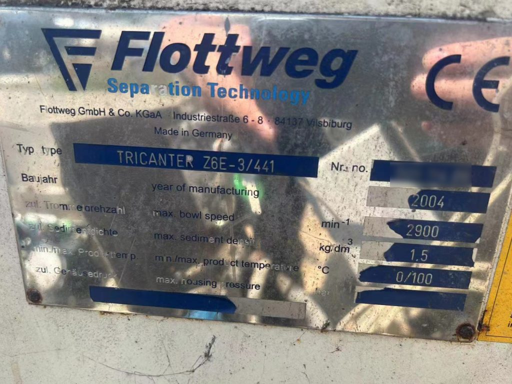 Flottweg Z6E-3-441